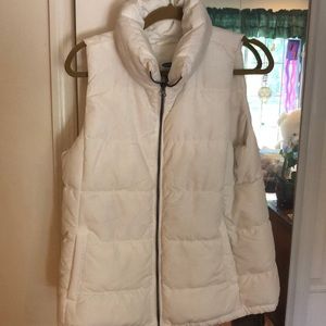 White Puffer Vest